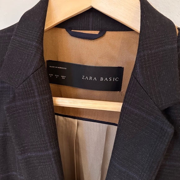 Zara women’s blazer with elbow patches - Picture 2 of 6